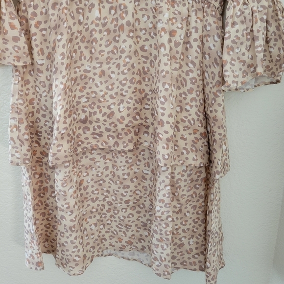 Laroque Nude Animal Rebecca Dress M - Picture 7 of 9